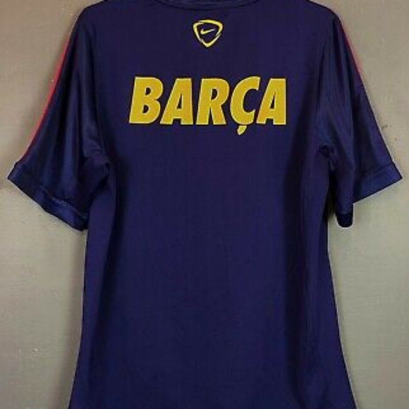 Nike FC Barcelona Jersey Men's XXL Blue - Picture 4 of 6